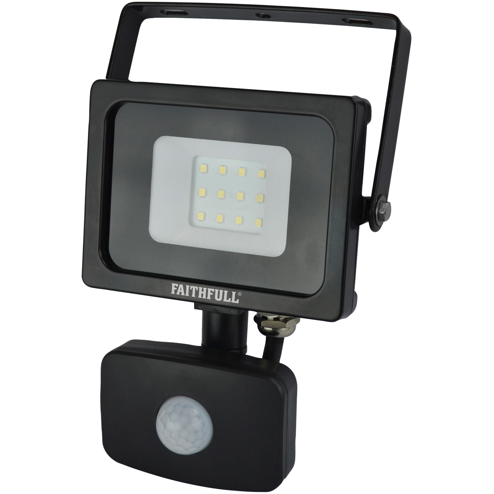 Faithfull Power Plus AST5210 SMD LED Security Light with PIR 10W 800