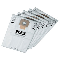 Flex Power Tools 329.630 Fleece Filter Bags Pack of 5