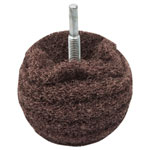 Flexipads World Class BA310 Scruff Ball 75mm / 3in Brown Coarse