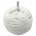 Flexipads World Class BA370 Scruff Ball 75mm / 3in White Non-Scratch