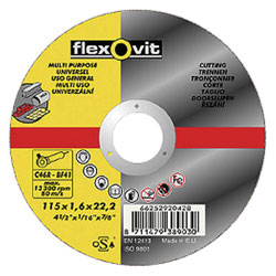 Flexovit 66252926779 Multi-Purpose Cutting Disc 230 x 22mm