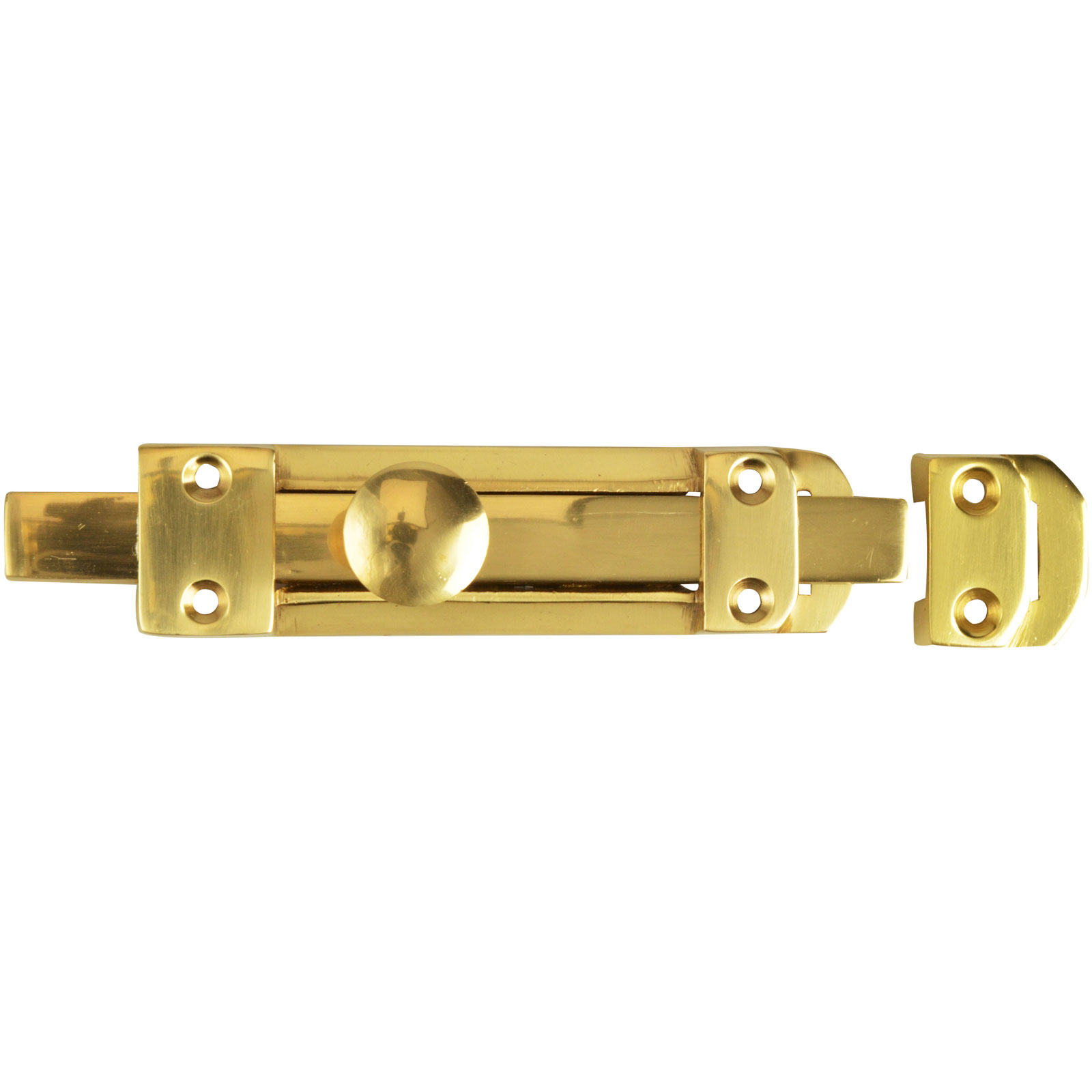 FGEDBLTHVBR6 HeavyDuty Door Bolt Brass 150mm (6in) Rapid Online