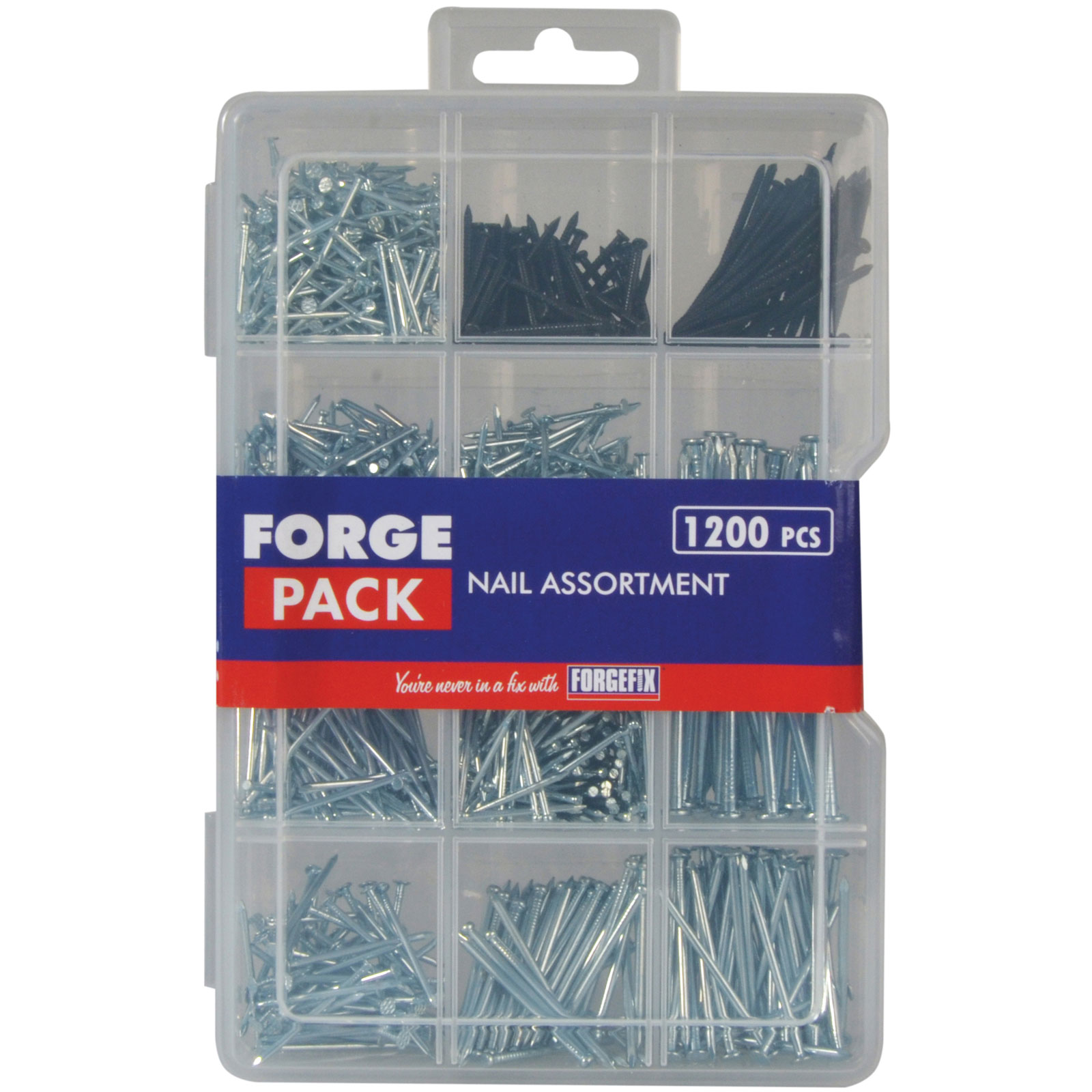 FPNLSET Assorted Nail Kit 1200 Piece Rapid Online