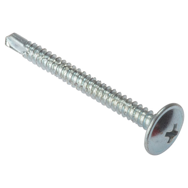 ForgeFix Baypole Self-Drill Screw Phillips Wafer Head ZP 4.8 x 50m...