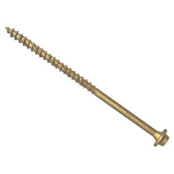 ForgeFix Hexagonal/Torx® Compatible Timber T30 Screws Tan 7x100mm Tub 50