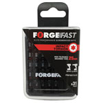 ForgeFix FFBITSETT3125 ForgeFast TORX® Compatible Impact Bit Set, 31 Piece