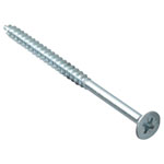 ForgeFix MPS580ZP Multi-Purpose Pozi Compatible Screw CSK ST ZP 5 x 80mm Box 100