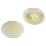 ForgeFix FPPCC3 Pozi Compatible Cover Cap Cream No.6-8 Forge Pack 50