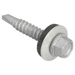 ForgeFix TechFast Hex Head Roof Screw Self-Drill Light Section 5.5x32mm Pack 100