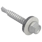 ForgeFix TechFast Hex Head Roof Screw Self-Drill Light Section 5.5x38mm Pack 100