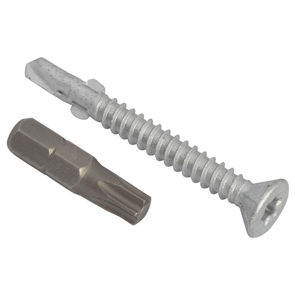ForgeFix TechFast Roofing Screw Timber - Steel Light Section 4.8 x...