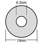 ForgeFix TFW1663 TechFast Bonded EPDM Washer 6.3 x 16mm Box 100