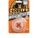 Gorilla Glue 3044100 Gorilla Heavy-Duty Mounting Tape 25.4mmx1.52m Crystal Clear