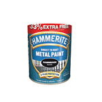 Hammerite 5158236 Direct to Rust Hammered Finish Metal Paint Silver 750ml + 33%