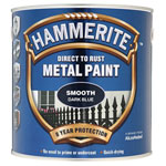 Hammerite 5084845 Direct to Rust Smooth Finish Metal Paint Dark Blue 2.5 Litre