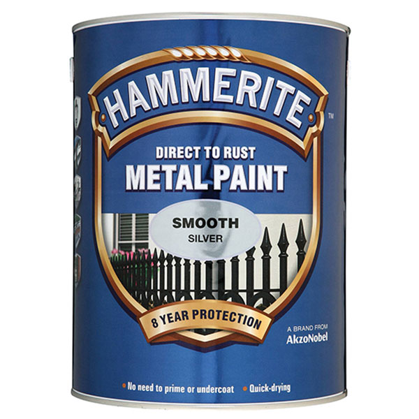  5084857 Direct to Rust Smooth Finish Metal Paint White 250ml