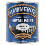 Hammerite 5092956 Direct to Rust Smooth Finish Metal Paint White 750ml