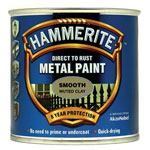 Hammerite 5158231 Direct to Rust Smooth Finish Metal Paint Muted Clay 250ml