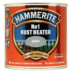 Hammerite 5158238 No.1 Rust Beater Paint Grey 250ml