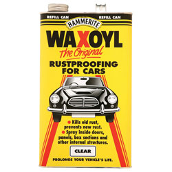 Hammerite 5092941 Waxoyl Refill Can Clear 5 Litre