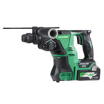 HiKOKI DH36DPA/JRZ Brushless SDS Plus Rotary Hammer 18/36V 2 x 5.0/2.5Ah Li-ion