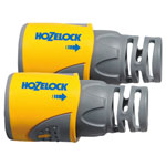 Hozelock 2050P0025 2050 Hose End Connector Plus for 12.5-15mm Hose (Twin Pack)