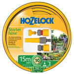 Hozelock 7215P9000 Starter Hose Starter Set 15m 12.5mm (1/2in) Diameter