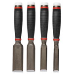 Hultafors 390295 HDC Heavy-Duty Chisel Set, 4 Piece