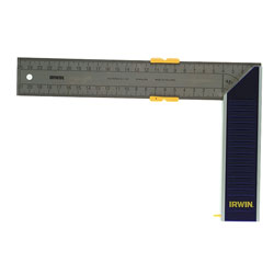 IRWIN® 10503544 Aluminium Try & Mitre Square 300mm (12in)