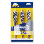 IRWIN® 10506627 Blue Groove 6X Wood Drill Bit Set, 3 Piece 20-25mm