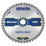 IRWIN® 1897428 Construction Mitre Circular Saw Blade 254 x 30mm x 48T ATB/Neg