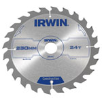 IRWIN® 1897205 Construction Circular Saw Blade 230 x 30mm x 24T ATB