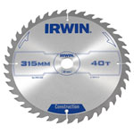 IRWIN® 1897214 General Purpose Table & Mitre Saw Blade 315 x 30mm x 40T ATB