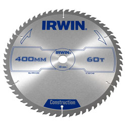 IRWIN® 1897348 General Purpose Table & Mitre Saw Blade 400 x 30mm x 60T ATB