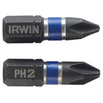 IRWIN® 1923321 Impact Screwdriver Bits Phillips PH2 25mm (Pack 20)