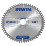 IRWIN® 1907775 Professional Aluminium Circular Saw Blade 210 x 30mm x 60T TCG