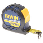 IRWIN® 10507795 Professional Pocket Tape 8m/26ft (Width 25mm) Carded