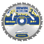 IRWIN® 1897369 Weldtec Circular Saw Blade 184 x 16mm x 24T ATB