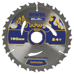 IRWIN® 1897383 Weldtec Circular Saw Blade 190 x 30mm x 24T ATB