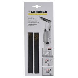 Karcher WV 1 Window Vacuum Replacement Squeegee Blades - 2 Pack