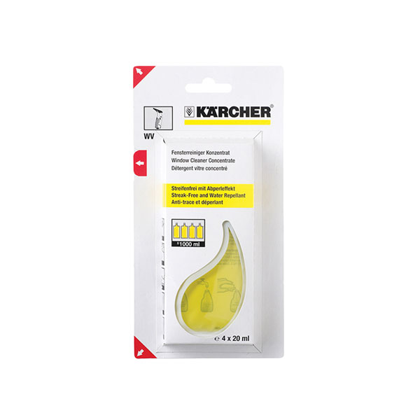 Karcher 6.295.302.0 Glass Cleaning Sachets (4x20ml)
