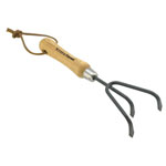 Kent & Stowe 70100287 Carbon Steel Hand 3-Prong Cultivator, FSC®