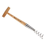 Kent & Stowe 70100628 Stainless Steel Hand Corkscrew Weeder, FSC®