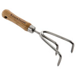 Kent & Stowe 70100771 Stainless Steel Garden Life Hand 3-Prong Cultivator, FSC®
