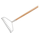 Kent & Stowe 70100731 Stainless Steel Garden Life Soil Rake, FSC®