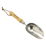 Kent & Stowe 70100097 Stainless Steel Hand Potting Scoop, FSC®