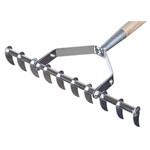 Kent & Stowe 70100902 Stainless Steel Long Handled Scarifying Rake, FSC®