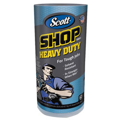Kimberley Clarke 32992 SCOTT® Blue Heavy-Duty Shop Cloth Roll