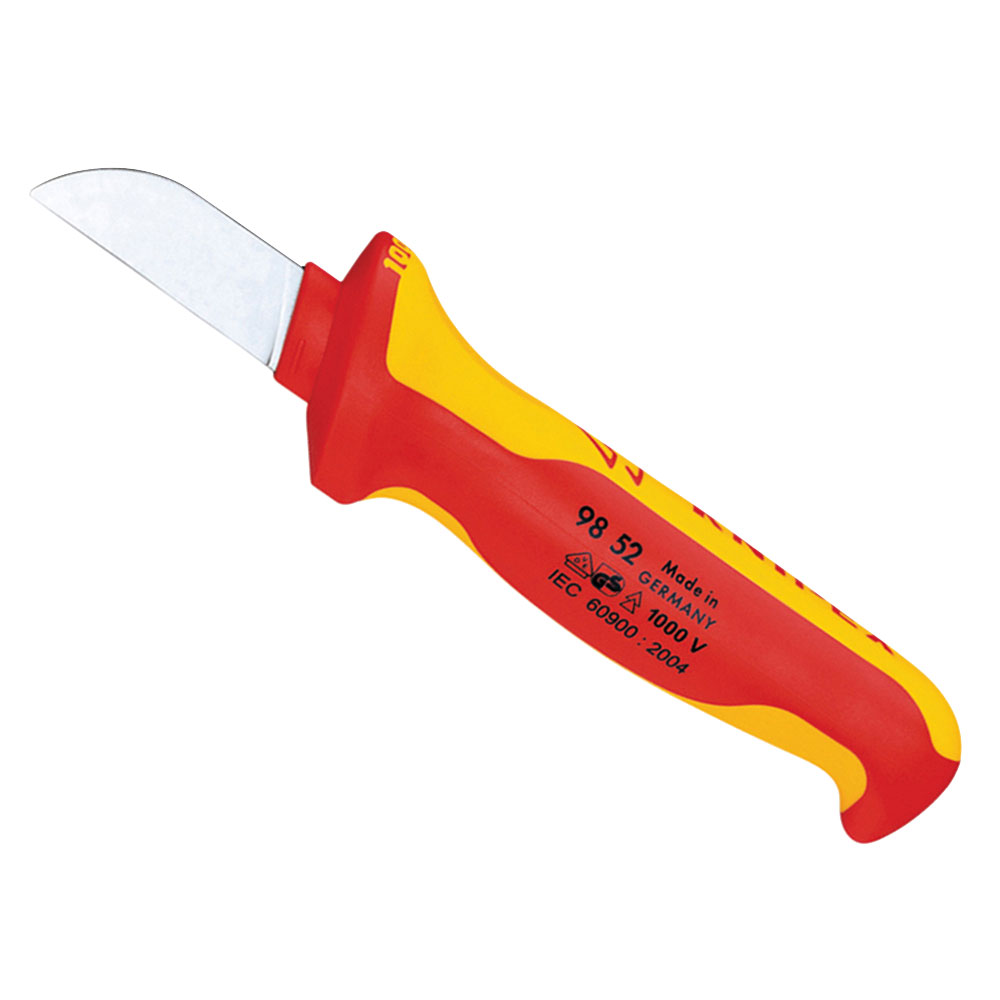 KNIPEX 98 56 - 3083 Navaja de electricista con hoja intercambiable VDE