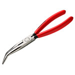 Knipex 26 21 200 SB Bent Snipe Nose Side Cutting Pliers PVC Grip 200mm (8in)